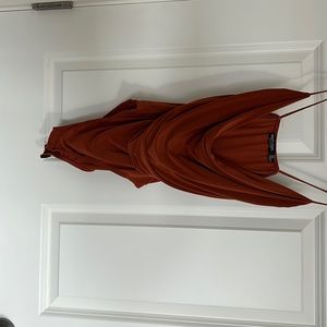 Nasty Gal burnt orange bodysuit